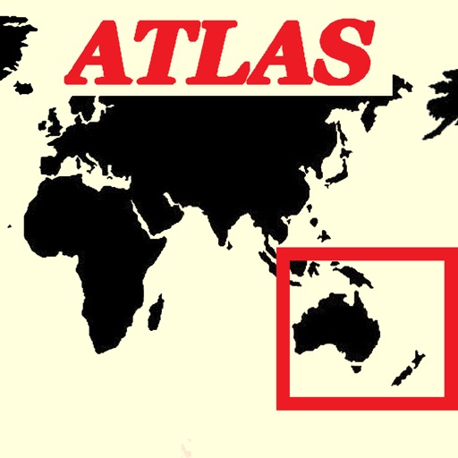 mapQWIK Oa - Oceania Zoomable Atlas icon