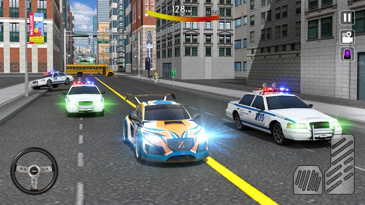 City Police Car Pursuit 3D screenshot-1