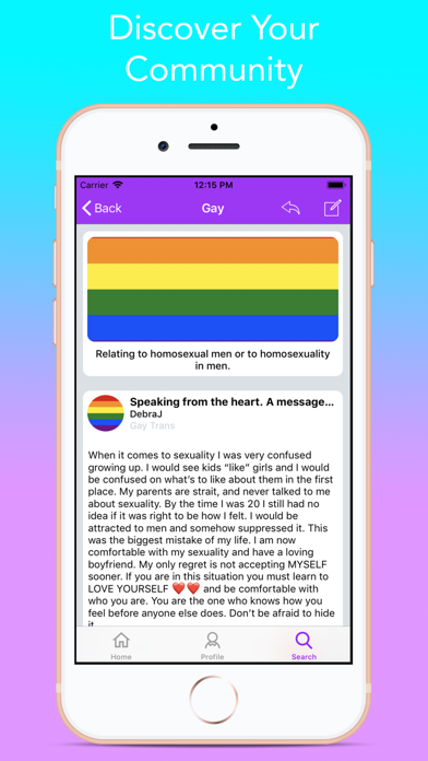 Pride:LGBTQ & Gender Community screenshot 2