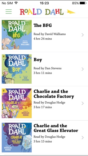 Roald Dahl Audiobooks