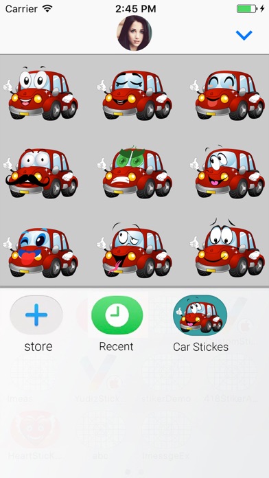 Car : Animated Stickers screenshot 4