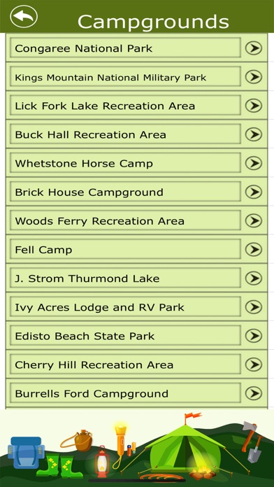 Camp & Trails - South Carolina screenshot 4