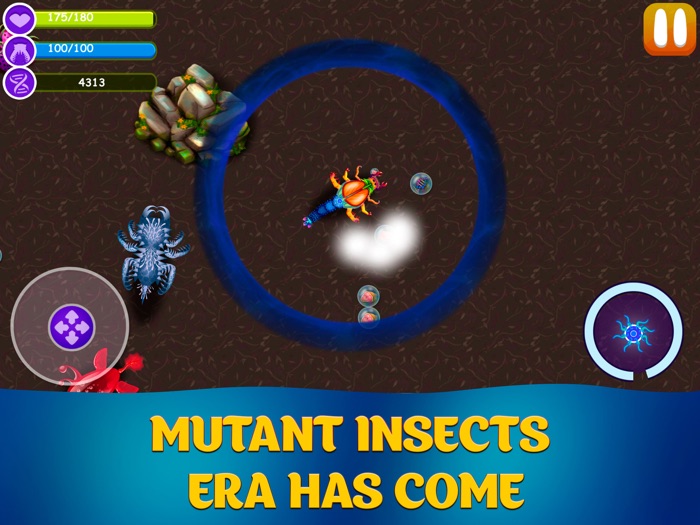 Mutant Insect Evolve Sim