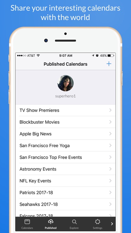 DailyZip - Discover and share calendars