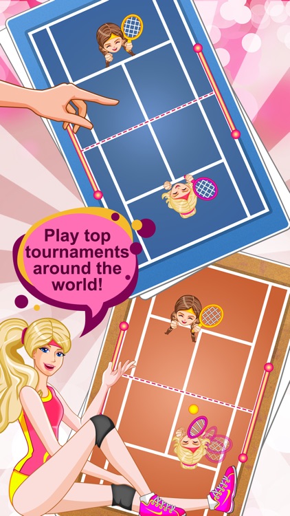 Amazing Princess Tennis Pro screenshot-3