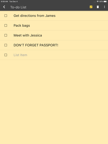Inkpad Notepad - Notes - To do screenshot 3