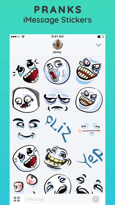 Meme Stickers for iMessage App screenshot 2