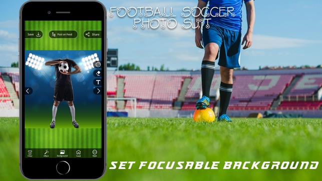 Football Soccer Photo Suit(圖2)-速報App