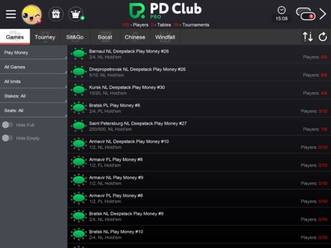 Скриншот из PD Club Pro