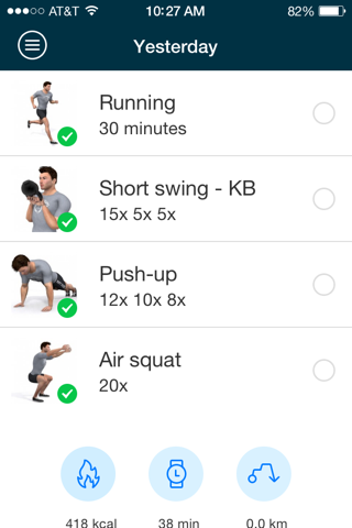 Personal training-group screenshot 2