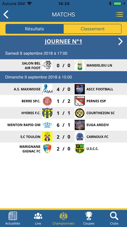 Foot Méditerranée screenshot-3
