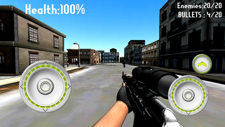 3d Modern City Crime FPS Sniper