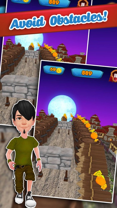 Super Hero Deadly Village Run screenshot 4