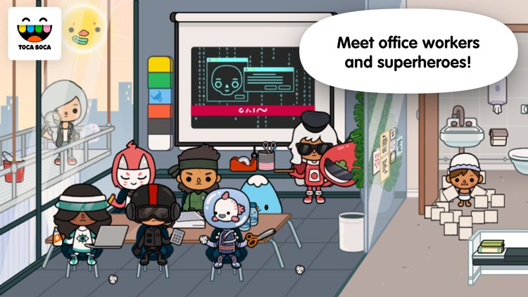Toca Life: Office screenshot-3