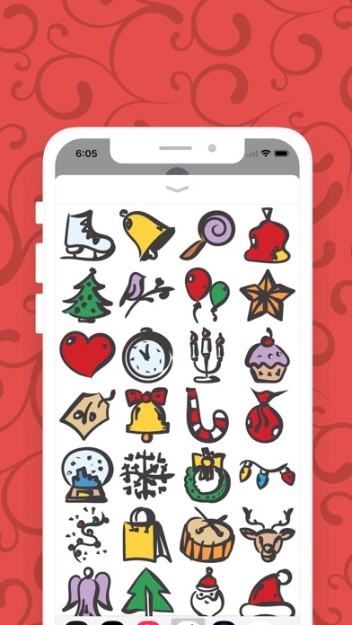 Christmas Doodle Stickers screenshot 2