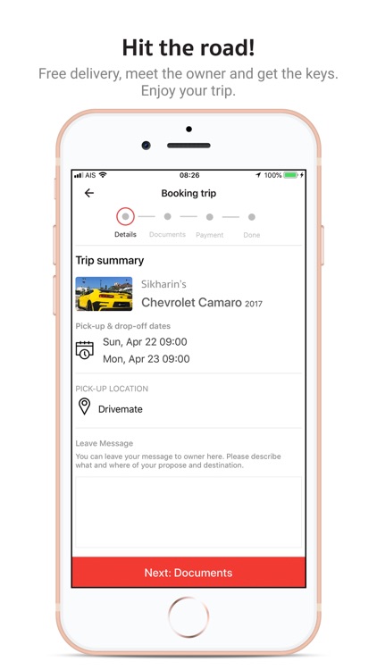 Drivemate: P2P car rental screenshot-3