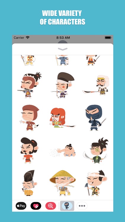 Samurai Stickers Too