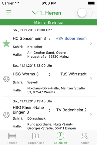 HSV Sobernheim screenshot 2