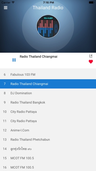 Thailand Radio Station Thai FM screenshot 4