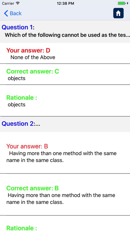 Java Quiz Questions screenshot-4