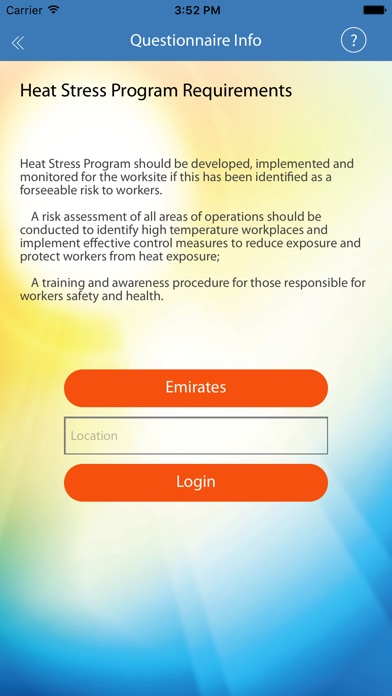 OSHAD Safety In Heat screenshot 2