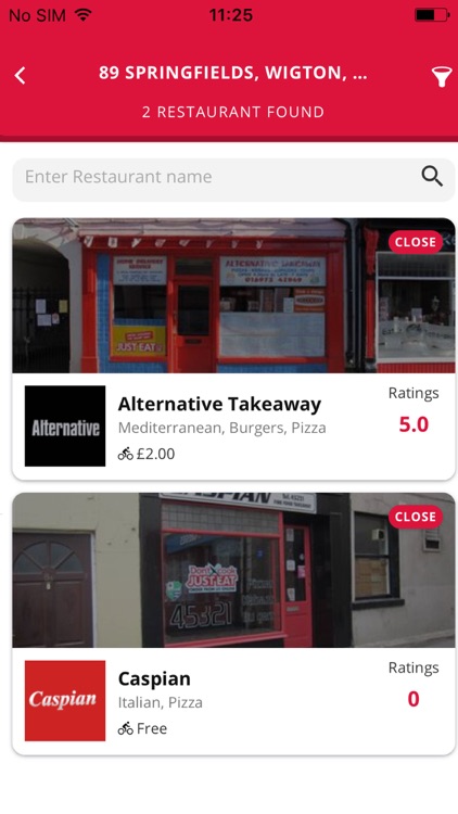 Lets Eat: Food Delivery