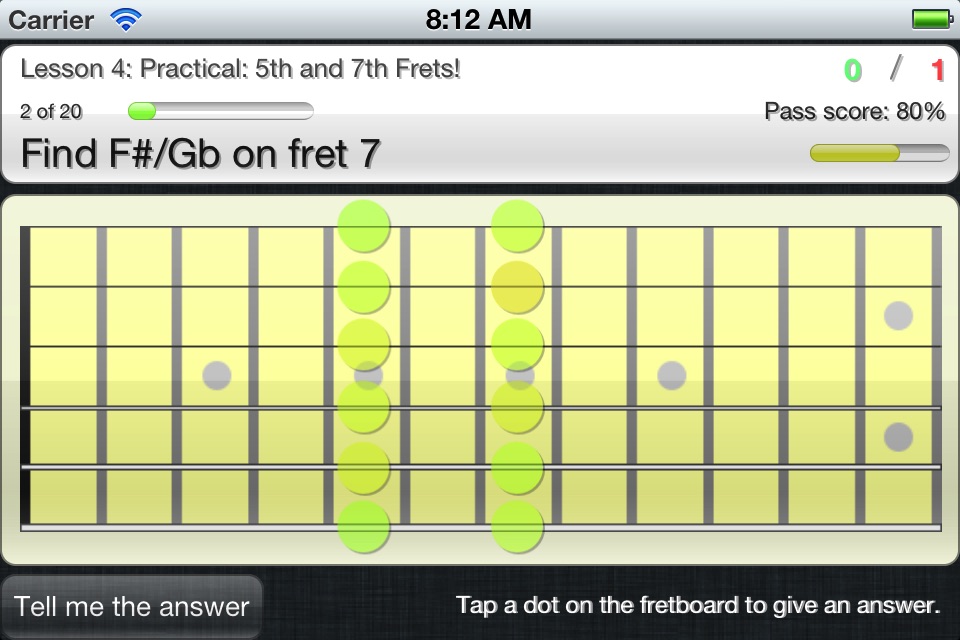 FretWiz: Fretboard Trainer screenshot 3