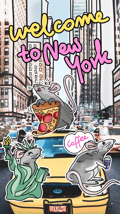 New York Rats by Yeah Bunny