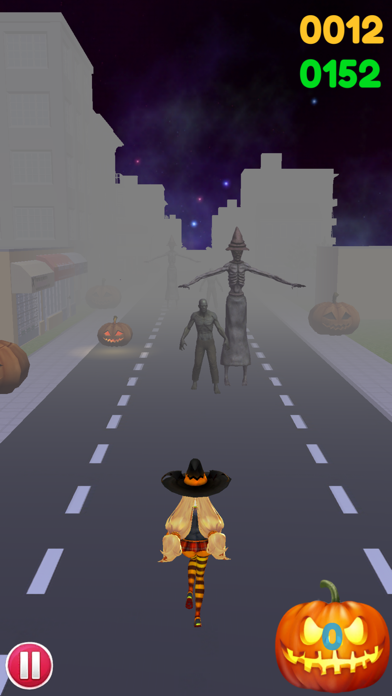 Running Halloween Zombie City screenshot 4