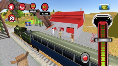 Real Extra Fast Train Drive 3D screenshot 3
