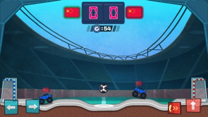 monster truck soccer match screenshot 2