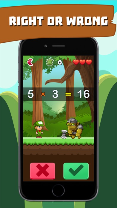 Math Game - Hero vs Monster screenshot 2