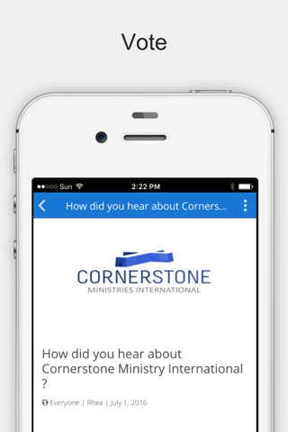 Cornerstone Ministries App screenshot 4