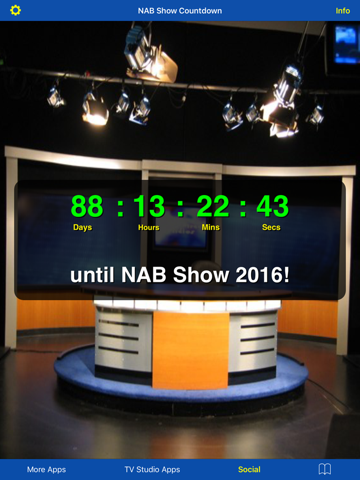 NAB Show Countdown - náhled