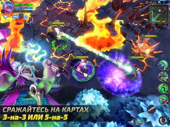 Heroes of Order & Chaos — мобильная MOBA! для iPad