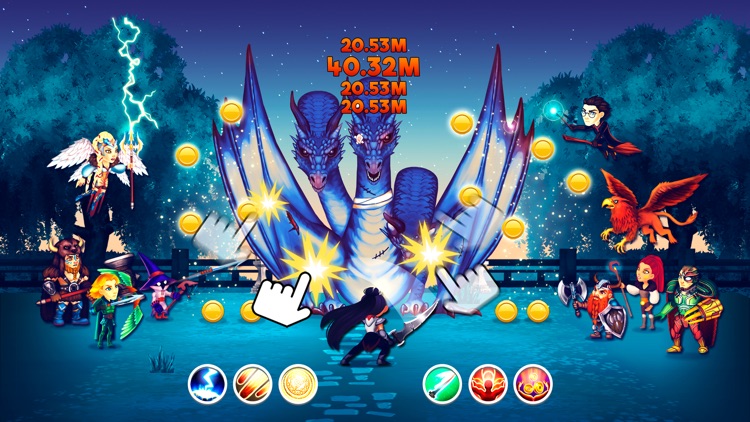 Tap Dragons - Clicker Heroes RPG Game screenshot-3