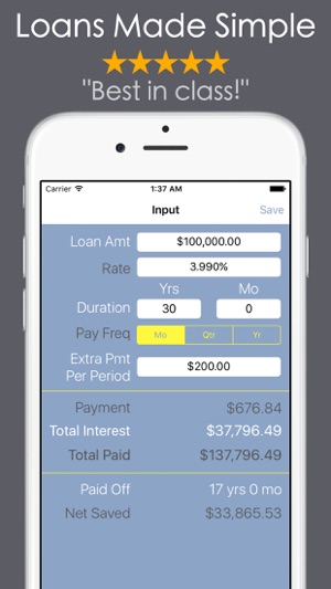 Loan Calculator PRO - Mortgage(圖1)-速報App