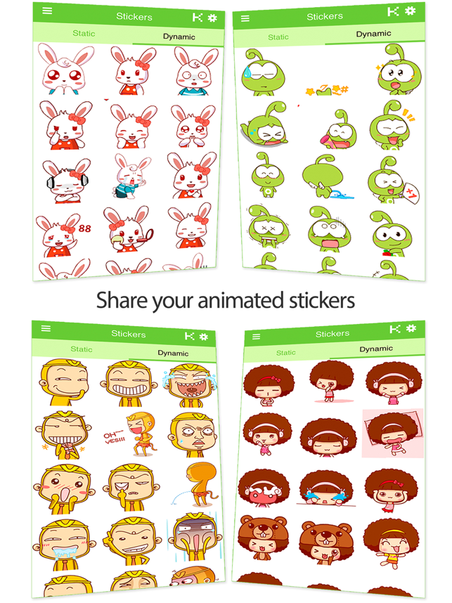 ‎Stickers Packs für WhatsApp! Screenshot