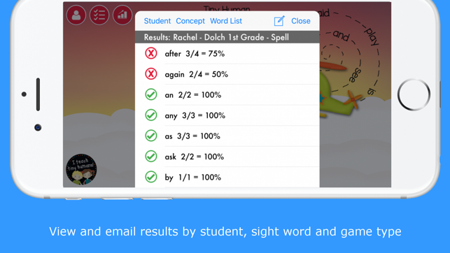 Tiny Human Sight Words(圖6)-速報App