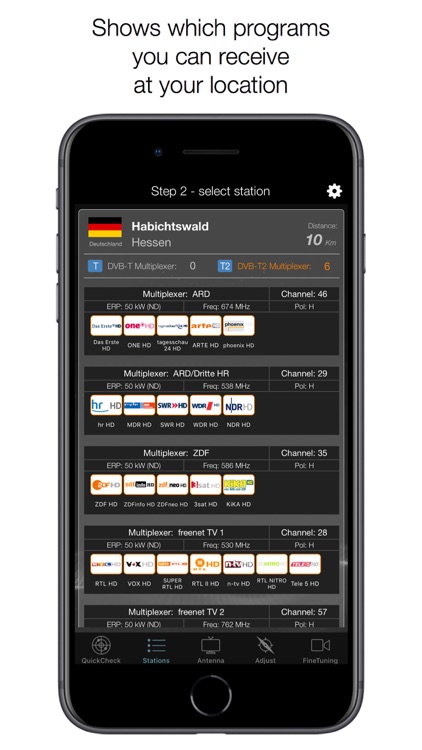DVB-T2 Finder screenshot-4