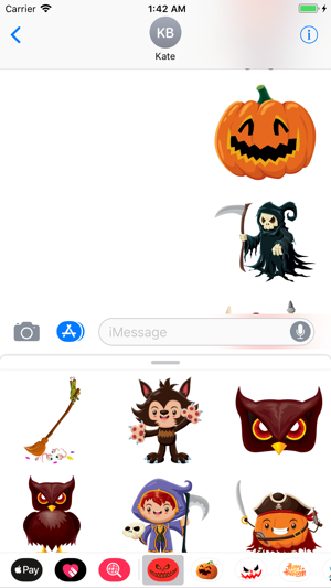 Happy Halloween Skeleton Emoji(圖2)-速報App