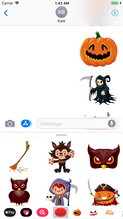 Happy Halloween Skeleton Emoji