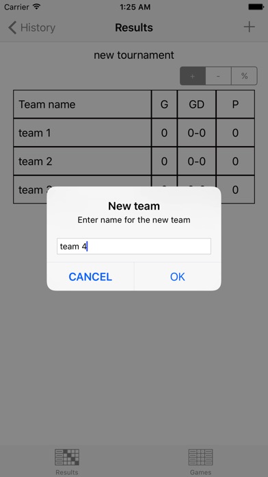 Custom League Tables screenshot 2
