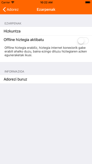 How to cancel & delete Adorez Hiztegia from iphone & ipad 4