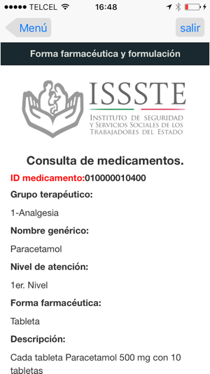 Catálogo Medicamentos ISSSTE(圖4)-速報App