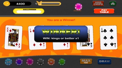 Halloween Video Poker screenshot 4