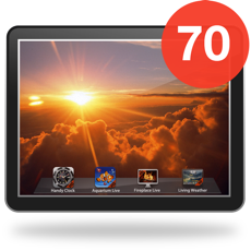 Weather Dock+ 准确的天气预报与活的Dock图标 for mac