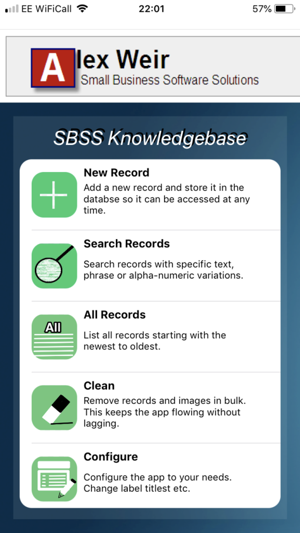 SBSS Knowledgebase