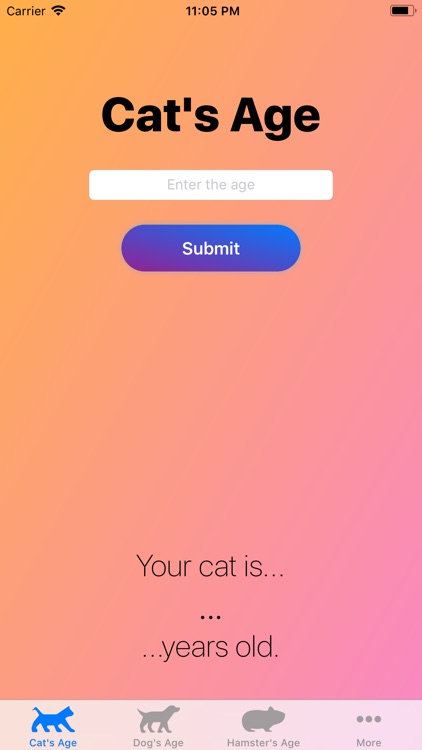 Pet Age Calculator