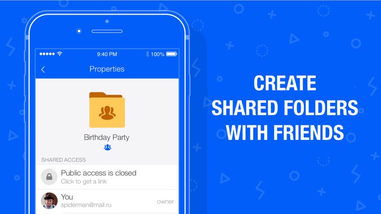 Cloud Mail.Ru:photo,video,docs screenshot-3